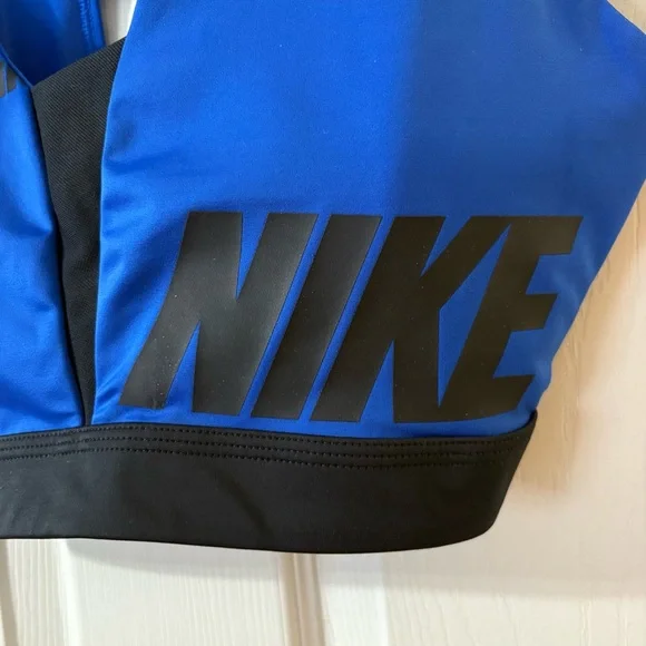 Nike Royal Blue and Black Sports Top - Picture 4 of 8